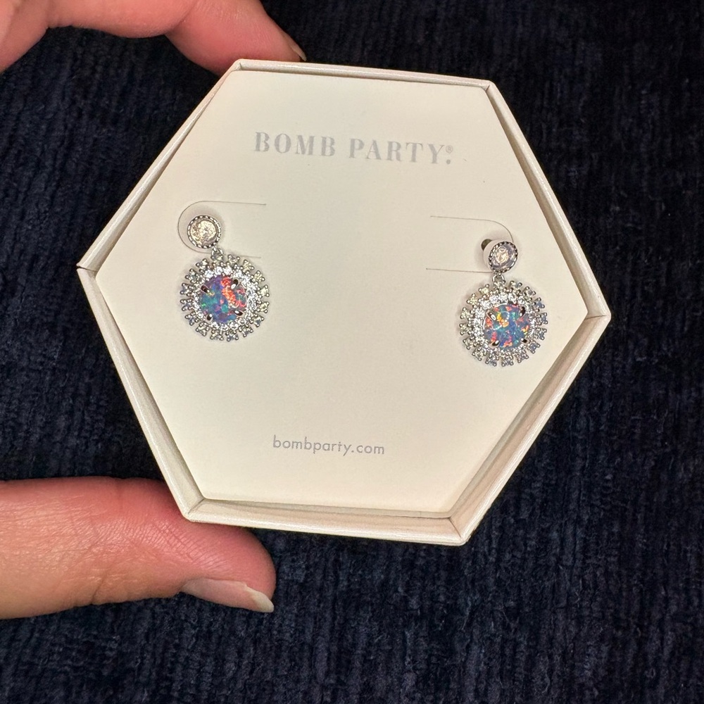 Bomb Party October 2022 Earrings “Dazzle Me Darling”